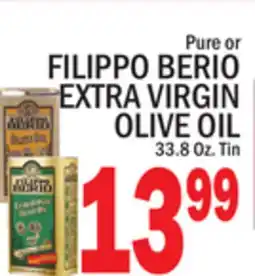 C Town FILIPPO BERIO EXTRA VIRGIN OLIVE OIL offer