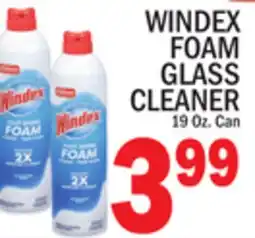 C Town WINDEX FOAM GLASS CLEANER offer