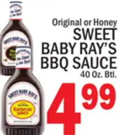 C Town SWEET BABY RAY'S BBQ SAUCE offer