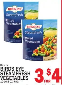 C Town BIRDS EYE STEAMFRESH VEGETABLES offer