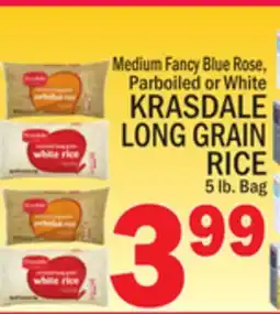 C Town KRASDALE LONG GRAIN RICE offer