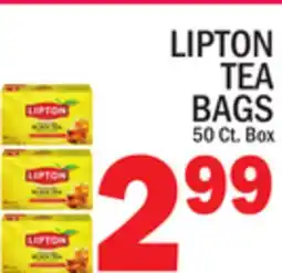 C Town LIPTON TEA BAGS offer