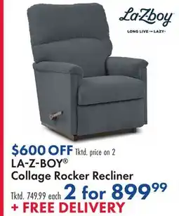 Boscov's LA-Z-BOY Collage Rocker Recliner offer
