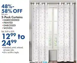 Boscov's 2-Pack Curtains offer