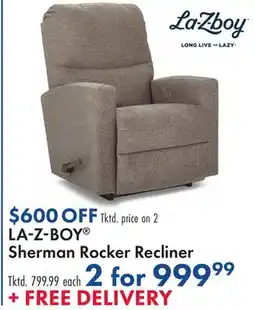 Boscov's LA-Z-BOY Sherman Rocker Recliner offer