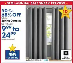 Boscov's Spring Curtains Norfalk offer