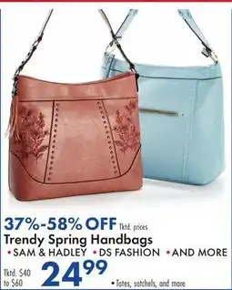 Boscov's Trendy Spring Handbags offer