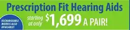 Boscov's Prescription Fit Hearing Aids offer