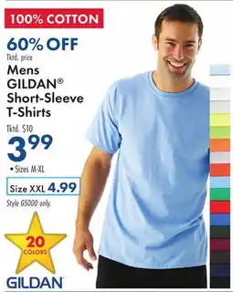 Boscov's Mens GILDAN Short-Sleeve T-Shirts offer