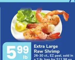 ACME Extra Large Raw Shrimp offer
