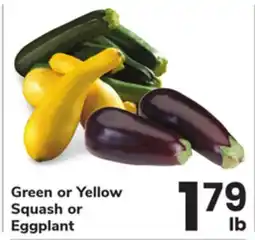 ACME Green or Yellow Squash or Eggplant offer