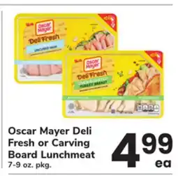 ACME Oscar Mayer Deli Fresh or Carving Board Lunchmeat offer