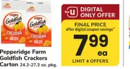 ACME Pepperidge Farm Goldfish Crackers Carton offer
