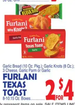 Bravo Supermarkets FURLANI TEXAS TOAST 8-10.15 Oz. Boxes offer