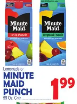 Bravo Supermarkets MINUTE MAID PUNCH offer