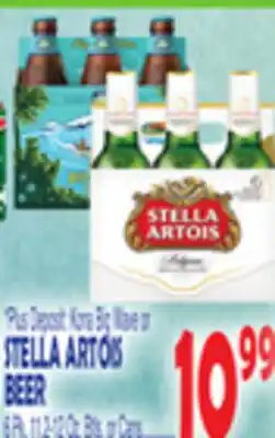 Bravo Supermarkets STELLA ARTOIS BEER offer