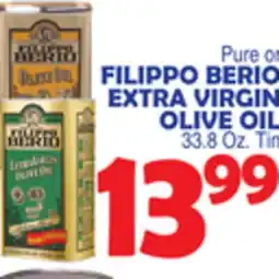 Bravo Supermarkets FILIPPO BERIO EXTRA VIRGIN OLIVE OIL offer