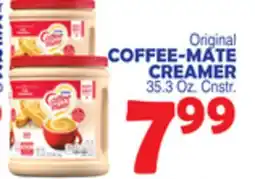 Bravo Supermarkets COFFEE-MATE CREAMER offer
