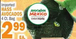 Bravo Supermarkets HASS AVOCADOS offer