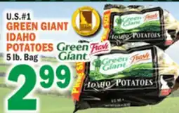 Bravo Supermarkets GREEN GIANT IDAHO POTATOES offer