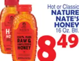 Bravo Supermarkets NATURE NATE'S HONEY offer