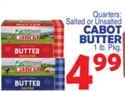 Bravo Supermarkets CABOT BUTTER offer