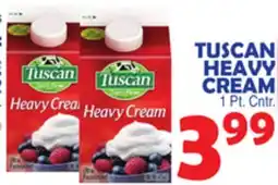 Bravo Supermarkets TUSCAN HEAVY CREAM offer