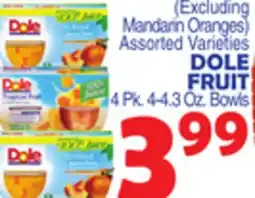 Bravo Supermarkets DOLE FRUIT offer