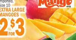 Bravo Supermarkets EXTRA LARGE MANGOES offer