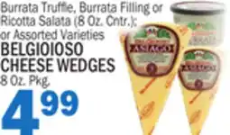 Bravo Supermarkets BELGIOIOSO CHEESE WEDGES 8 Oz. Pkg offer