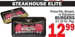Bravo Supermarkets BURGERS offer