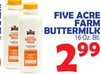 Bravo Supermarkets FIVE ACRE FARM BUTTERMILK offer