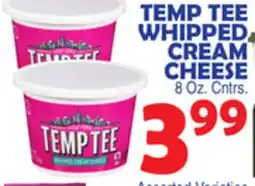 Bravo Supermarkets TEMP TEE WHIPPED CREAM CHEESE offer