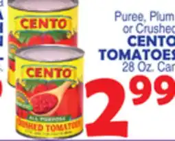 Bravo Supermarkets CENTO TOMATOES offer