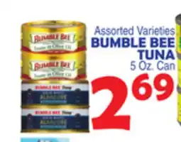 Bravo Supermarkets BUMBLE BEE TUNA offer