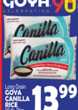 Bravo Supermarkets GOYA CANILLA RICE offer