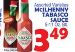 Bravo Supermarkets MCILHENNY TABASCO SAUCE offer