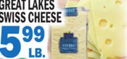 Bravo Supermarkets GREAT LAKES SWISS CHEESE offer