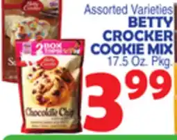 Bravo Supermarkets BETTY CROCKER COOKIE MIX offer