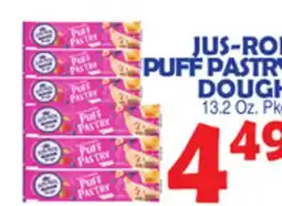 Bravo Supermarkets JUS-ROL PUFF PASTRY DOUGH offer