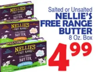 Bravo Supermarkets NELLIE'S FREE RANGE BUTTER offer