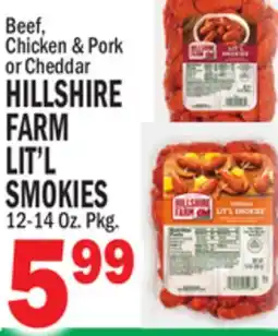 Bravo Supermarkets HILLSHIRE FARM LIT'L SMOKIES offer