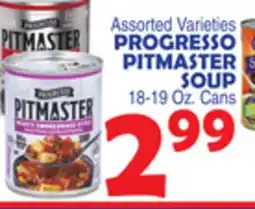 Bravo Supermarkets PROGRESSO PITMASTER SOUP offer