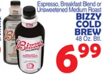 Bravo Supermarkets BIZZY COLD BREW offer