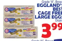 Bravo Supermarkets EGGLAND'S BEST CAGE FREE LARGE EGGS offer