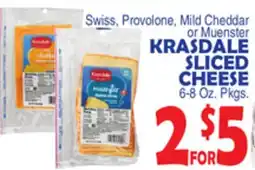 Bravo Supermarkets KRASDALE SLICED CHEESE offer