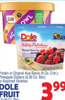 Bravo Supermarkets DOLE FRUIT 12-16 Oz. Pkg offer