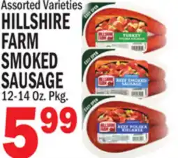 Bravo Supermarkets HILLSHIRE FARM SMOKED SAUSAGE offer