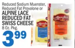Bravo Supermarkets ALPINE LACE REDUCED FAT SWISS CHEESE offer