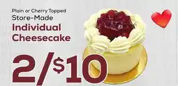 DeCicco & Sons Individual Cheesecake offer